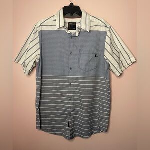 Men’s large Marmot short sleeve button up shirt.